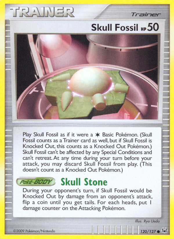 Skull Fossil (120/127) [Platinum: Base Set] | Good Games Cannington