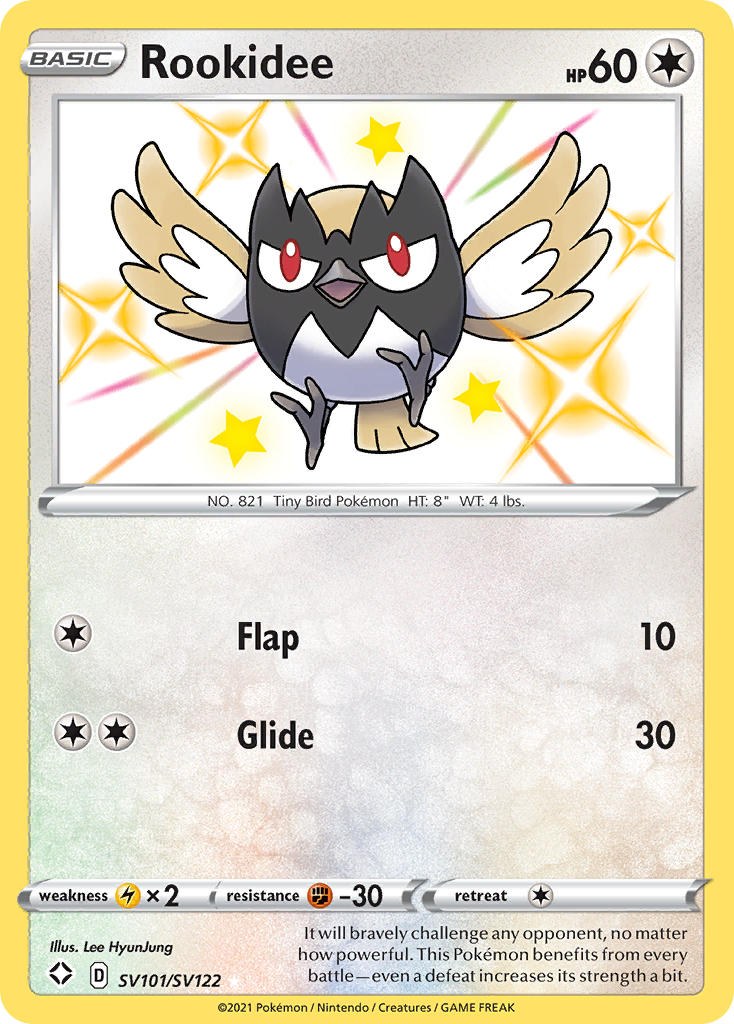 Rookidee (SV101/SV122) [Sword & Shield: Shining Fates] | Good Games Cannington