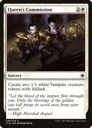 Queen's Commission [Ixalan] | Good Games Cannington