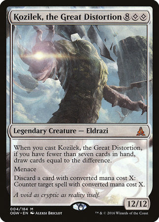 Kozilek, the Great Distortion [Oath of the Gatewatch] | Good Games Cannington