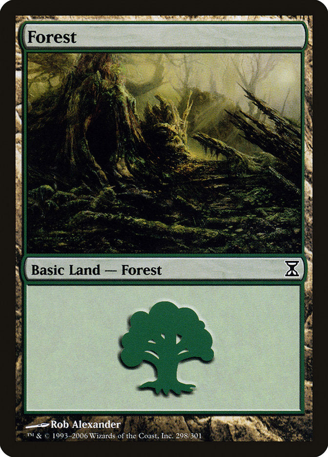 Forest (298) [Time Spiral] | Good Games Cannington