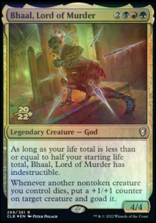 Bhaal, Lord of Murder [Commander Legends: Battle for Baldur's Gate Prerelease Promos] | Good Games Cannington