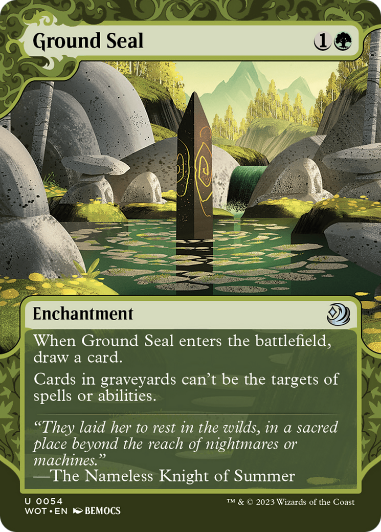 Ground Seal [Wilds of Eldraine: Enchanting Tales] | Good Games Cannington