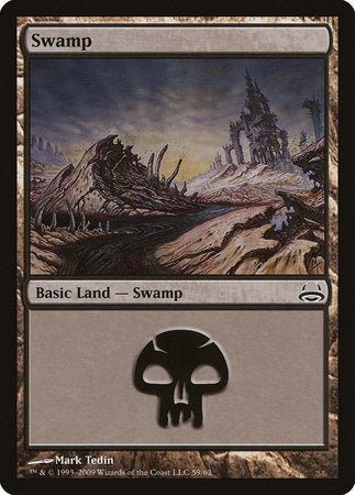 Swamp (59) [Duel Decks: Divine vs. Demonic] | Good Games Cannington
