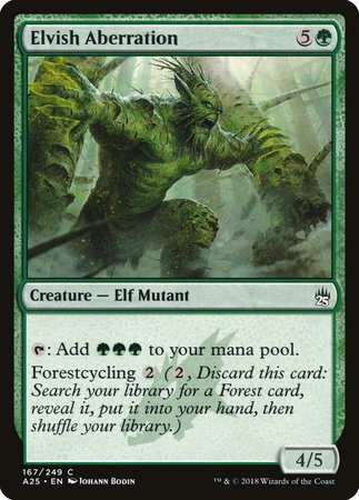 Elvish Aberration [Masters 25] | Good Games Cannington