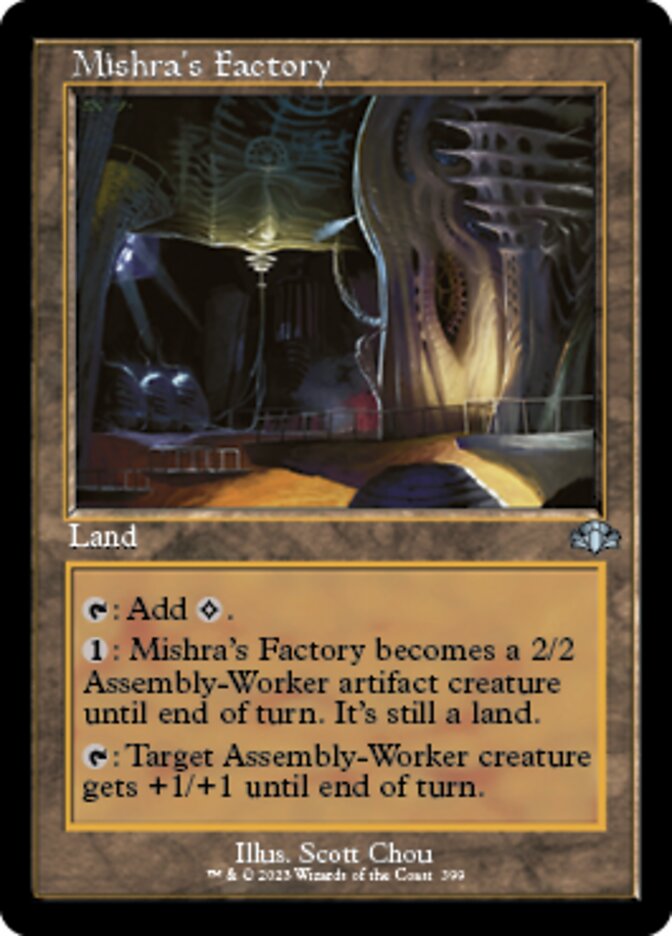Mishra's Factory (Retro) [Dominaria Remastered] | Good Games Cannington