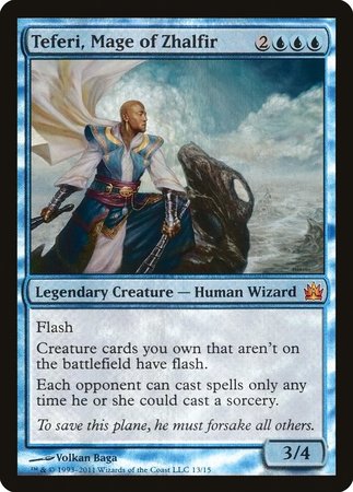 Teferi, Mage of Zhalfir [From the Vault: Legends] | Good Games Cannington