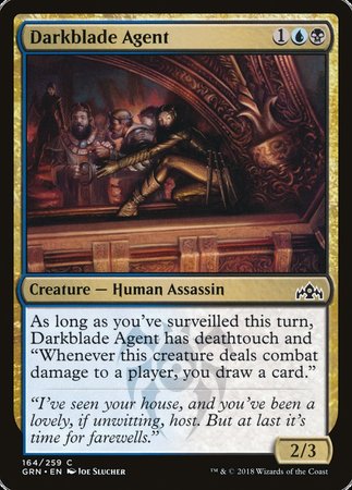 Darkblade Agent [Guilds of Ravnica] | Good Games Cannington