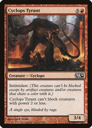 Cyclops Tyrant [Magic 2014] | Good Games Cannington