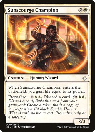 Sunscourge Champion [Hour of Devastation] | Good Games Cannington