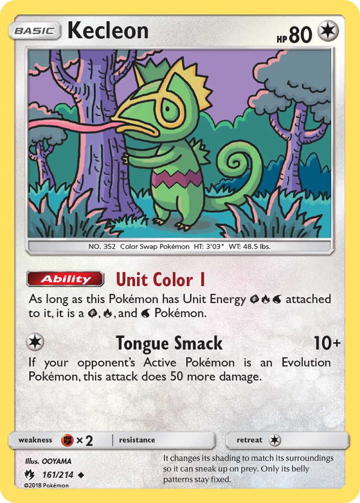 Kecleon (161/214) [Sun & Moon: Lost Thunder] | Good Games Cannington