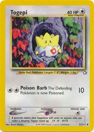 Togepi (51/111) [Neo Genesis Unlimited] | Good Games Cannington