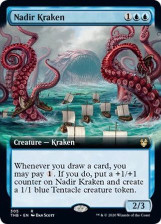 Nadir Kraken (Extended Art) [Theros Beyond Death] | Good Games Cannington