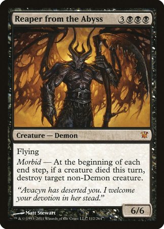 Reaper from the Abyss [Innistrad] | Good Games Cannington
