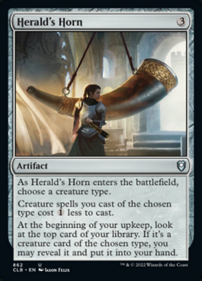 Herald's Horn [Commander Legends: Battle for Baldur's Gate] | Good Games Cannington