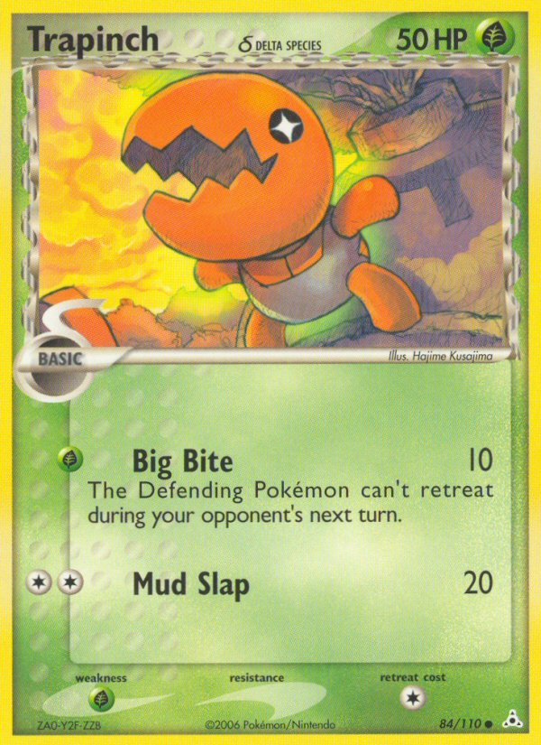 Trapinch (84/110) (Delta Species) [EX: Holon Phantoms] | Good Games Cannington