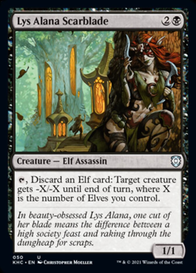 Lys Alana Scarblade [Kaldheim Commander] | Good Games Cannington