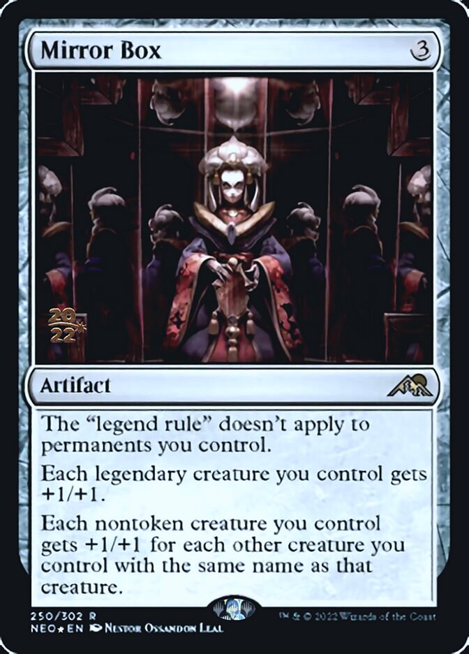 Mirror Box [Kamigawa: Neon Dynasty Prerelease Promos] | Good Games Cannington