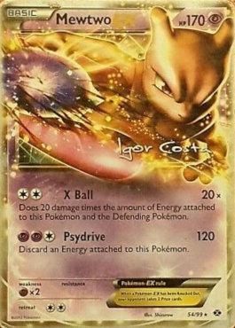 Mewtwo EX (54/99) (Pesadelo Prism - Igor Costa) [World Championships 2012] | Good Games Cannington