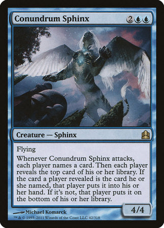 Conundrum Sphinx [Commander 2011] | Good Games Cannington