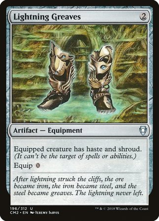 Lightning Greaves [Commander Anthology Volume II] | Good Games Cannington