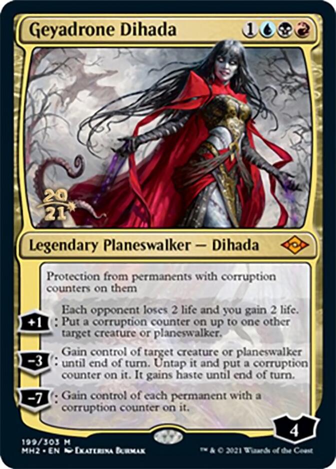 Geyadrone Dihada [Modern Horizons 2 Prerelease Promos] | Good Games Cannington