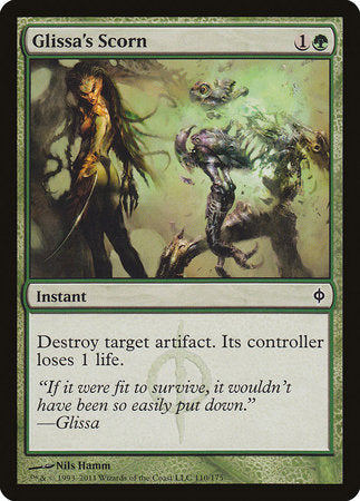 Glissa's Scorn [New Phyrexia] | Good Games Cannington