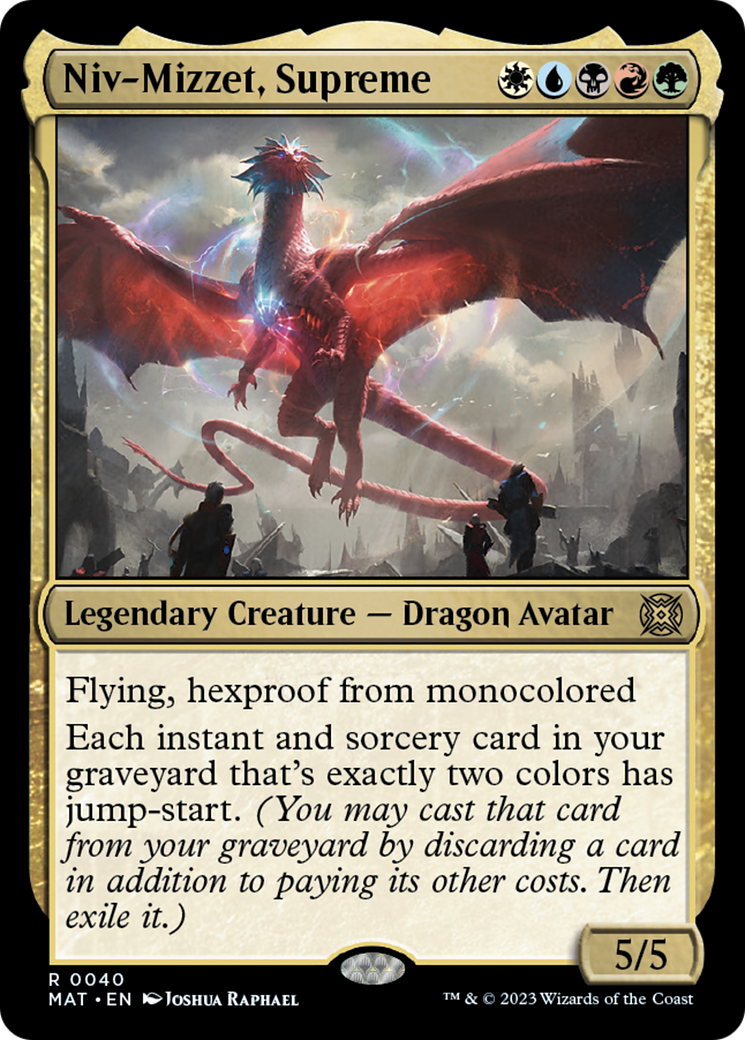 Niv-Mizzet, Supreme [March of the Machine: The Aftermath] | Good Games Cannington