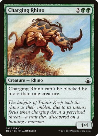 Charging Rhino [Battlebond] | Good Games Cannington