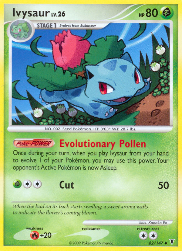 Ivysaur (62/147) [Platinum: Supreme Victors] | Good Games Cannington