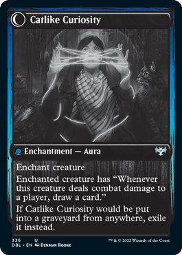Mischievous Catgeist // Catlike Curiosity [Innistrad: Double Feature] | Good Games Cannington
