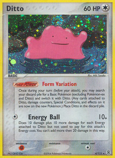 Ditto (4/112) [EX: FireRed & LeafGreen] | Good Games Cannington