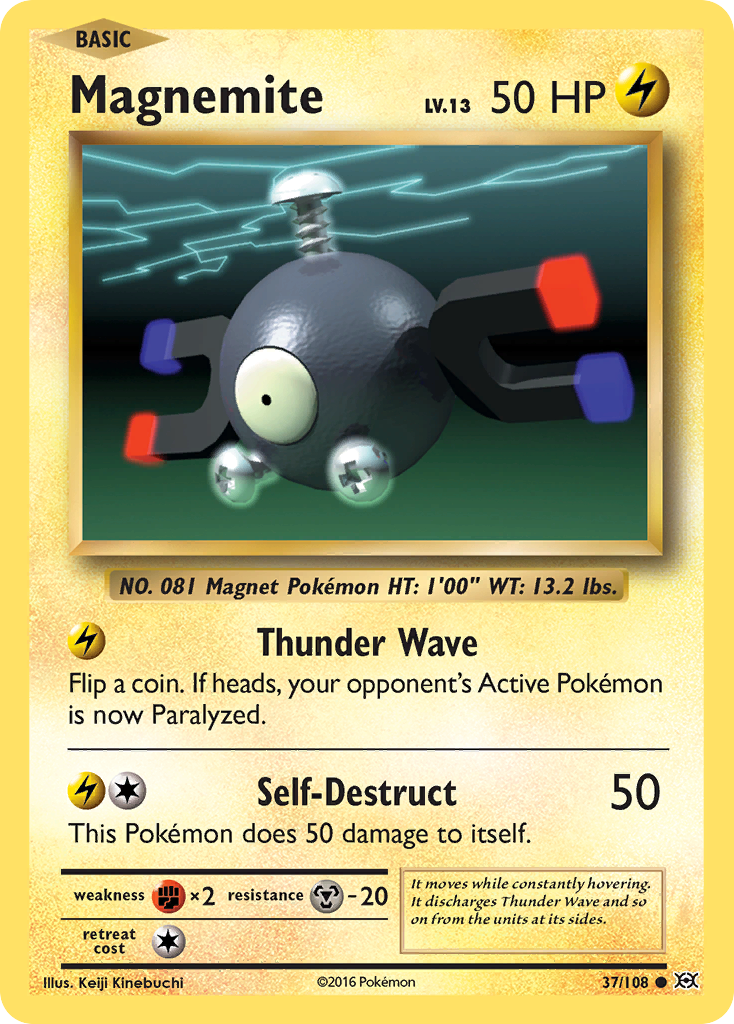 Magnemite (37/108) [XY: Evolutions] | Good Games Cannington
