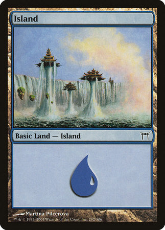 Island (292) [Champions of Kamigawa] | Good Games Cannington