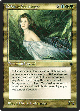 Rubinia Soulsinger [Legends] | Good Games Cannington