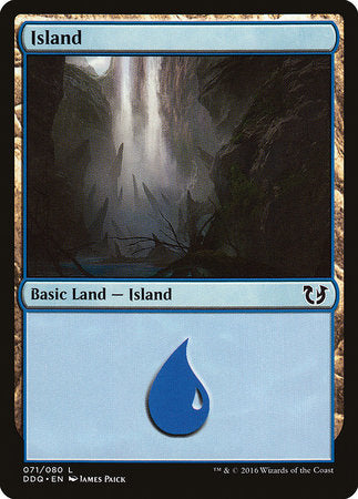 Island (71) [Duel Decks: Blessed vs. Cursed] | Good Games Cannington
