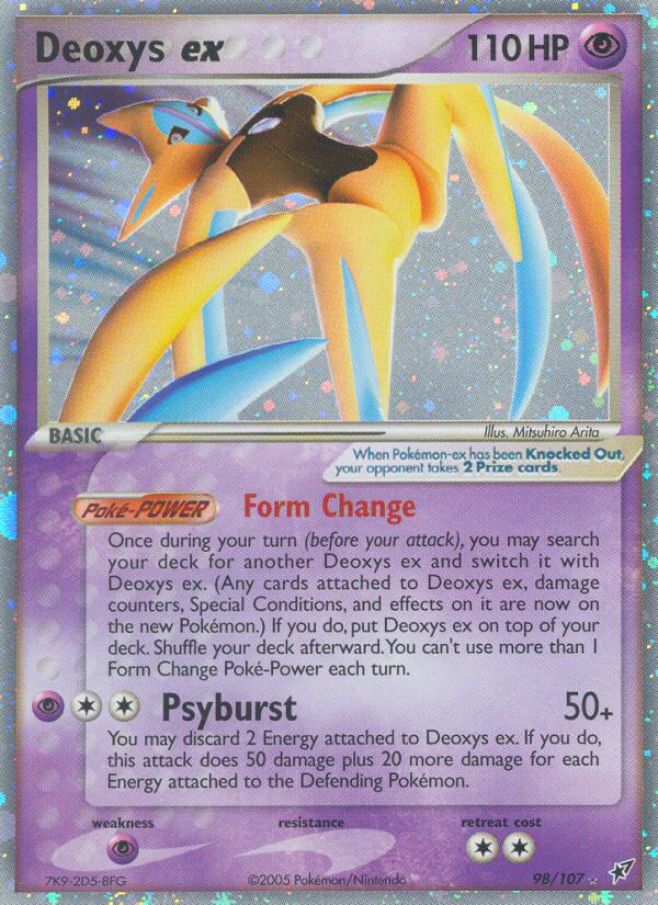 Deoxys ex (98/107) [EX: Deoxys] | Good Games Cannington