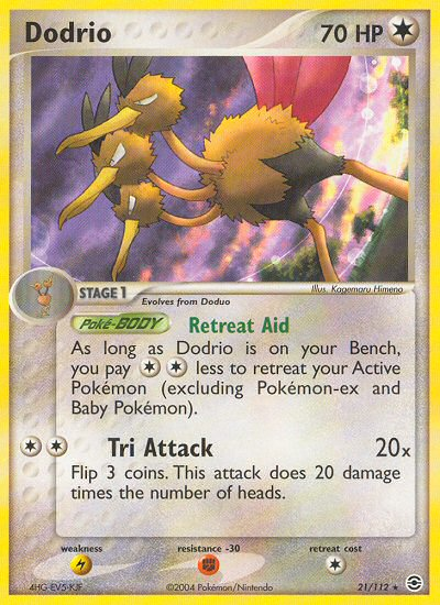 Dodrio (21/112) [EX: FireRed & LeafGreen] | Good Games Cannington