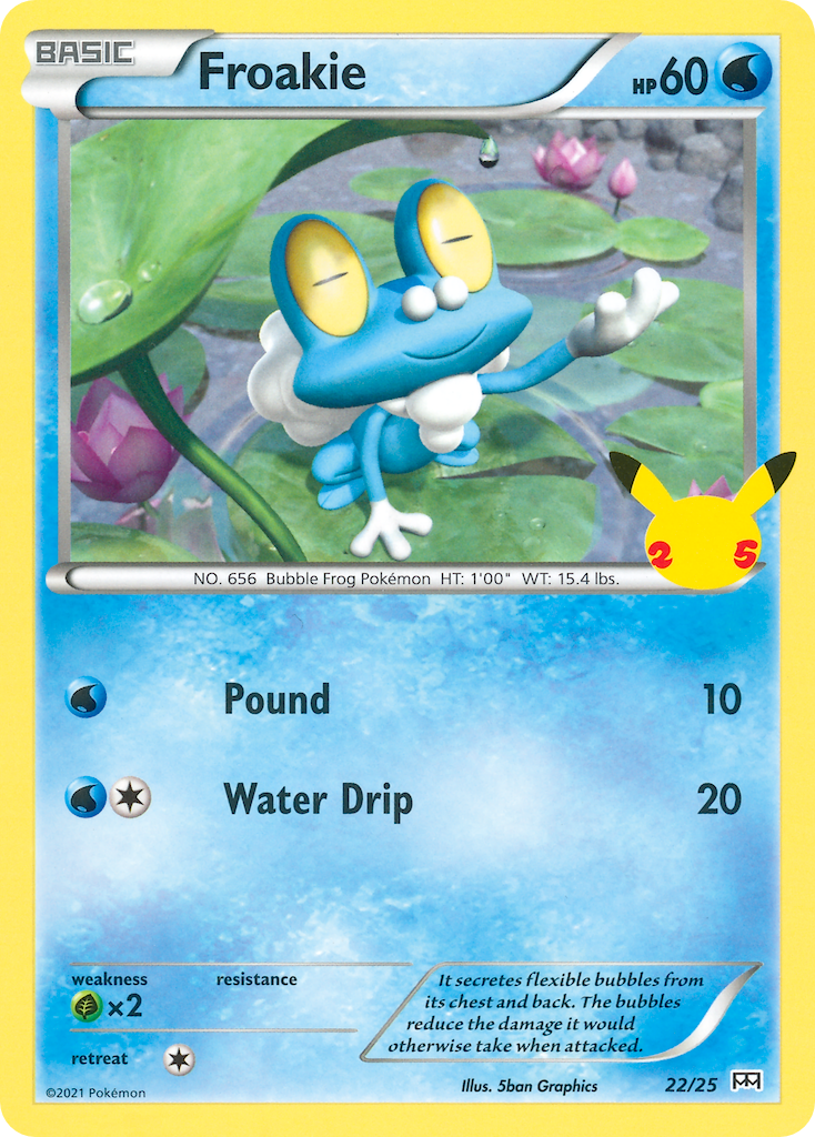 Froakie (22/25) [McDonald's 25th Anniversary] | Good Games Cannington