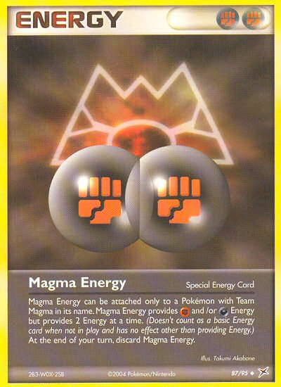 Magma Energy (87/95) [EX: Team Magma vs Team Aqua] | Good Games Cannington