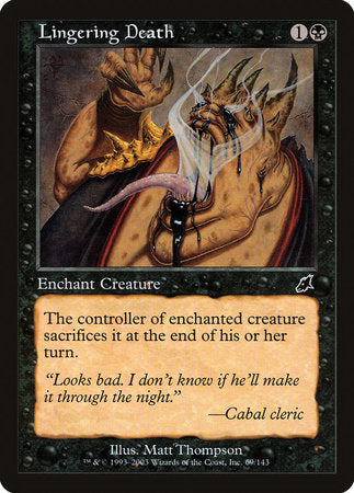 Lingering Death [Scourge] | Good Games Cannington