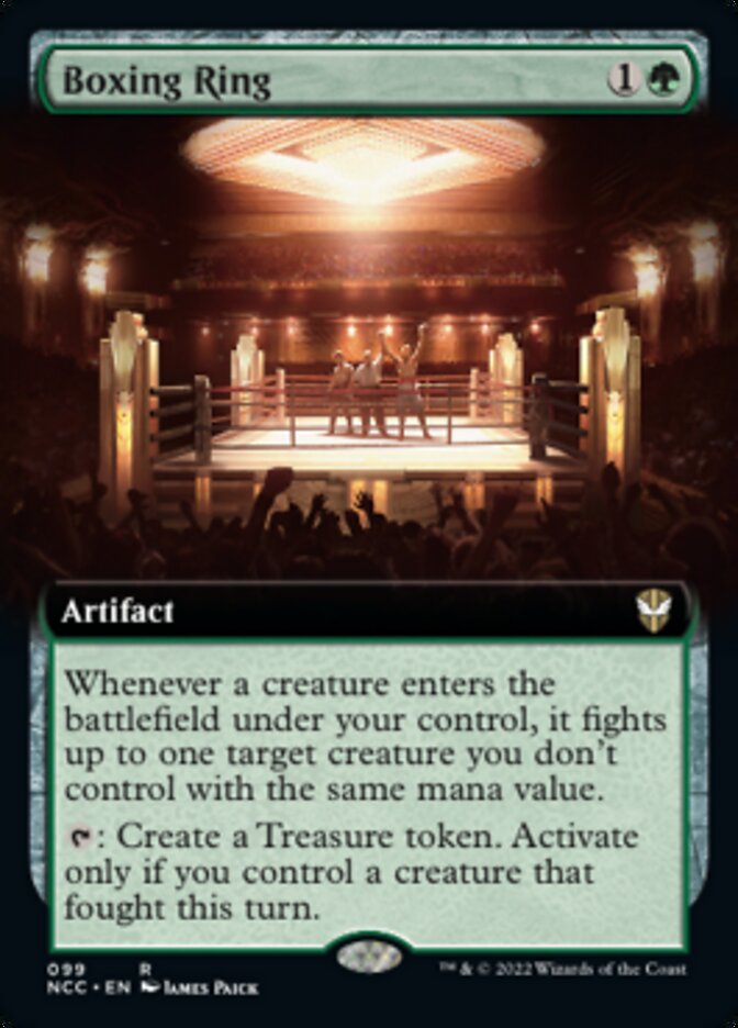 Boxing Ring (Extended Art) [Streets of New Capenna Commander] | Good Games Cannington