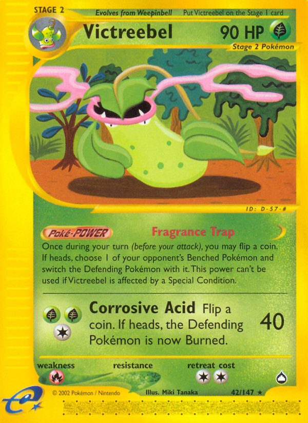 Victreebel (42/147) [Aquapolis] | Good Games Cannington