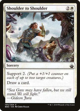 Shoulder to Shoulder [Battlebond] | Good Games Cannington