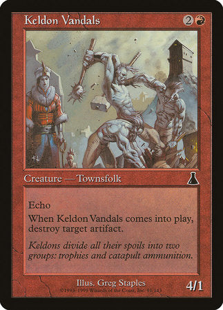 Keldon Vandals [Urza's Destiny] | Good Games Cannington
