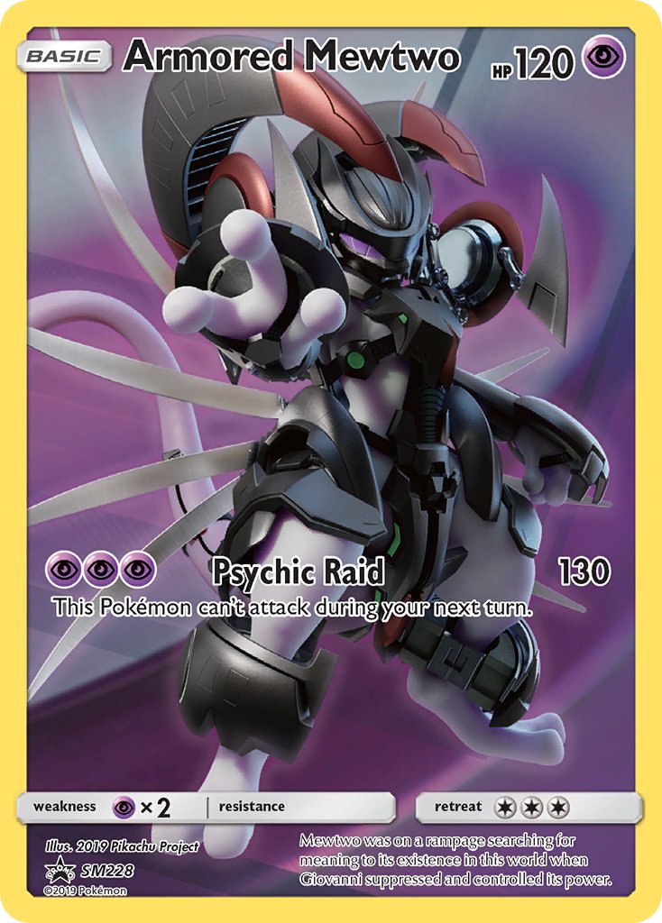 Armored Mewtwo (SM228) [Sun & Moon: Black Star Promos] | Good Games Cannington