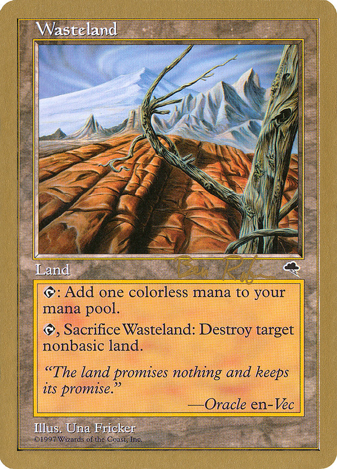 Wasteland (Ben Rubin) [World Championship Decks 1998] | Good Games Cannington