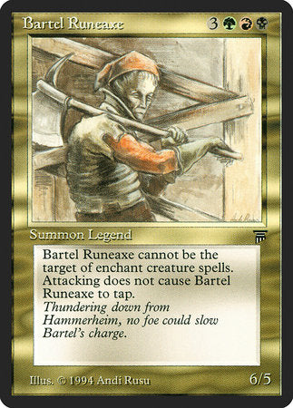Bartel Runeaxe [Legends] | Good Games Cannington