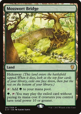 Mosswort Bridge [Commander 2017] | Good Games Cannington