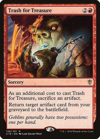 Trash for Treasure [Commander 2016] | Good Games Cannington